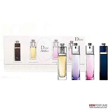 set nước hoa mini dior 4 chai